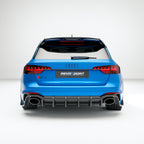 REVOZPORT - AUDI RS4 B9.5 DRY CARBON FIBER REAR DIFFUSER