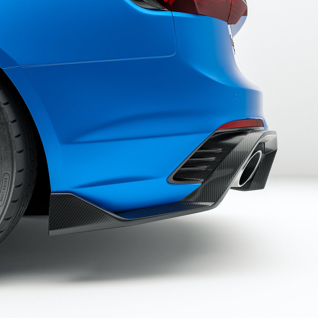 REVOZPORT - AUDI RS4 B9.5 DRY CARBON FIBER REAR DIFFUSER