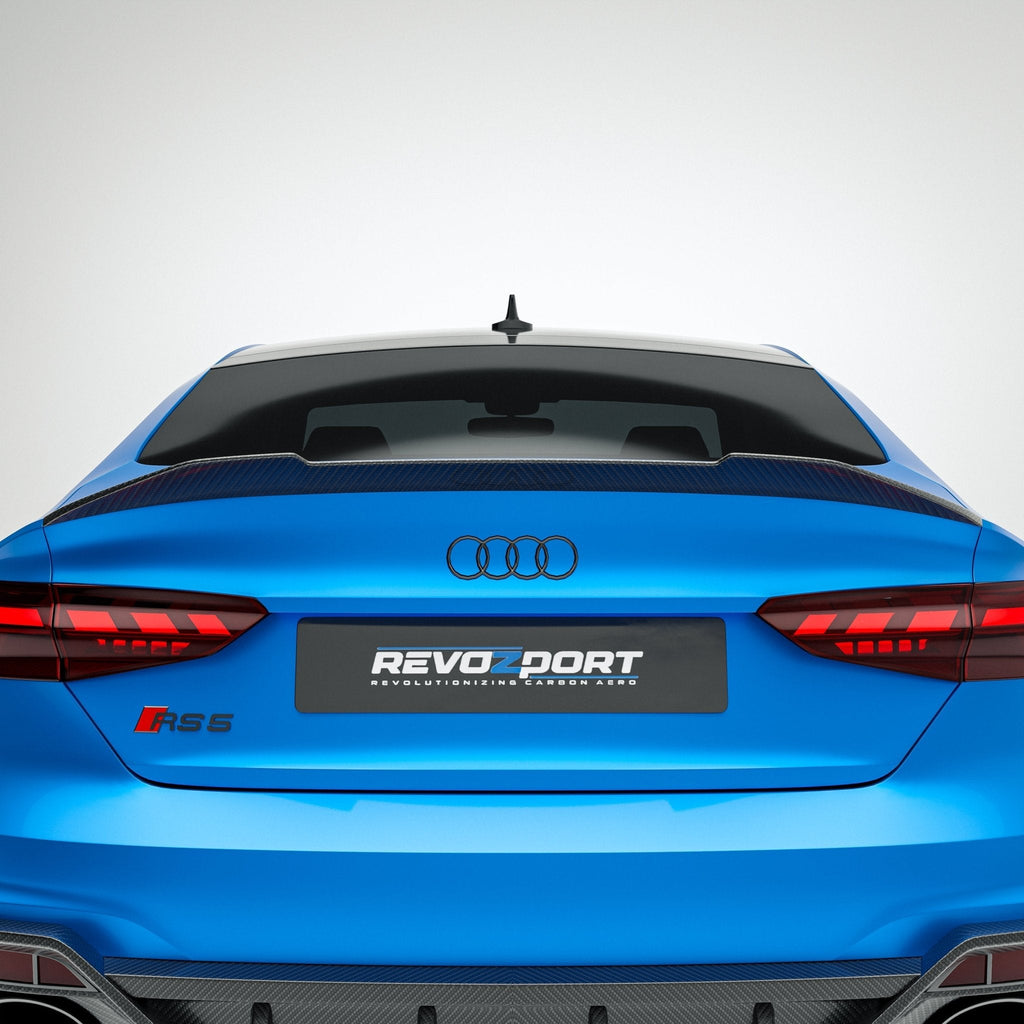 REVOZPORT - AUDI RS5 B9.5 SPORTBACK CARBON FIBRE REAR SPOILER