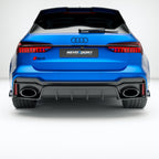 REVOZPORT - AUDI RS6 C8 DRY CARBON FIBER REAR DIFFUSER