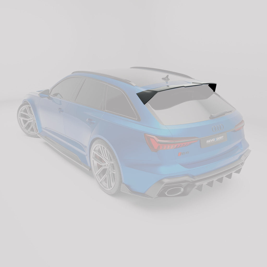 REVOZPORT - AUDI RS6 C8 DRY CARBON FIBER ROOF SPOILER