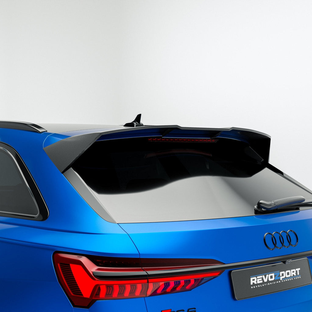 REVOZPORT - AUDI RS6 C8 DRY CARBON FIBER ROOF SPOILER