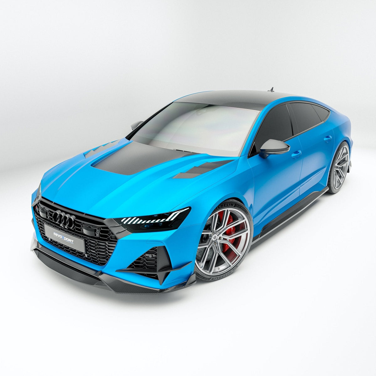 Audi R7 Body Kit REVOZPORT - AUDI RS7 C8 DRY CARBON FIBER BODY KIT – Mod Central