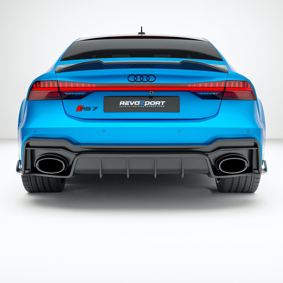 Audi R7 Body Kit REVOZPORT - AUDI RS7 C8 DRY CARBON FIBER BODY KIT – Mod Central