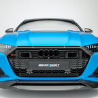 REVOZPORT - AUDI RS7 C8 DRY CARBON FIBER FRONT GRILLE TRIM
