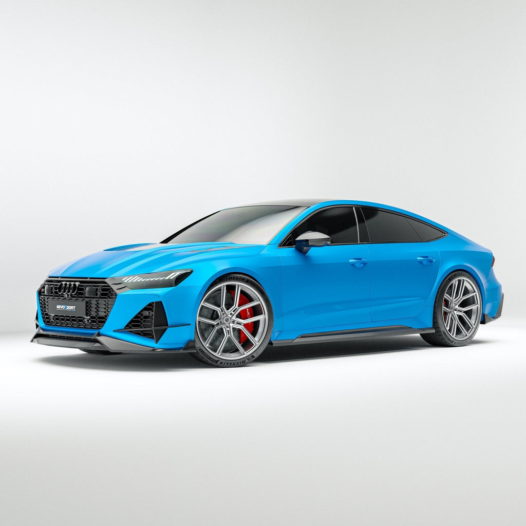 REVOZPORT - AUDI RS7 C8 DRY CARBON FIBER FRONT LIP