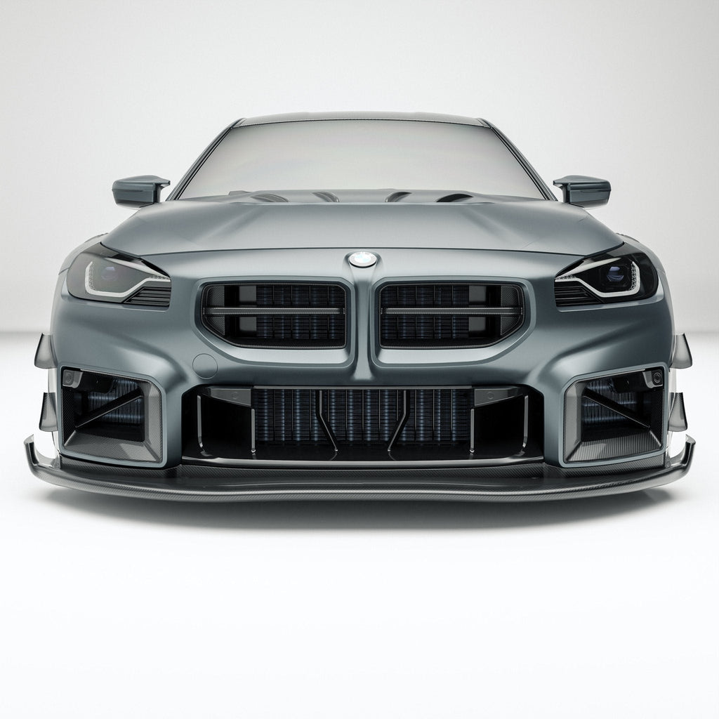 REVOZPORT - BMW M2 G87 CARBON FIBER FRONT BUMPER INLETS ( AERO KIT )