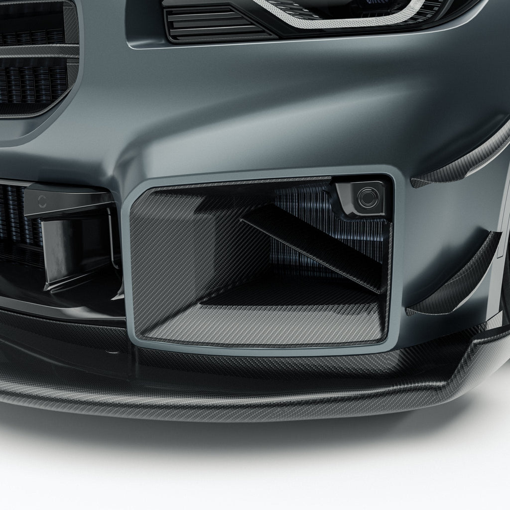 REVOZPORT - BMW M2 G87 CARBON FIBER FRONT BUMPER INLETS ( AERO KIT )
