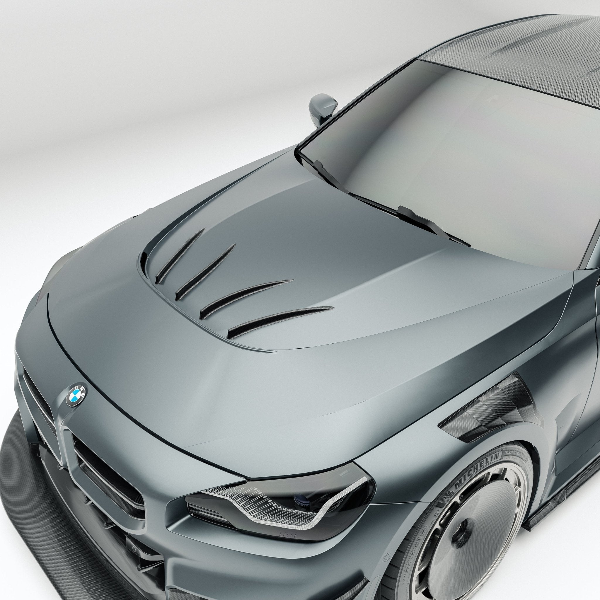 REVOZPORT - BMW M2 G87 CARBON FIBER HOOD BONNET( AERO KIT )
