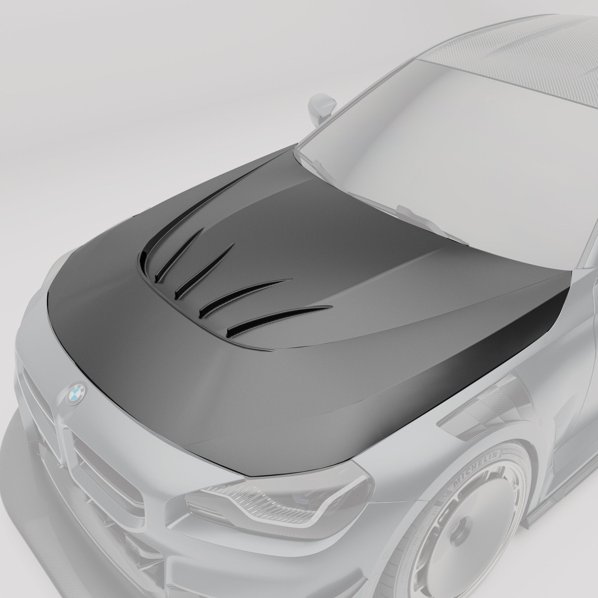 REVOZPORT - BMW M2 G87 CARBON FIBER HOOD BONNET( AERO KIT )