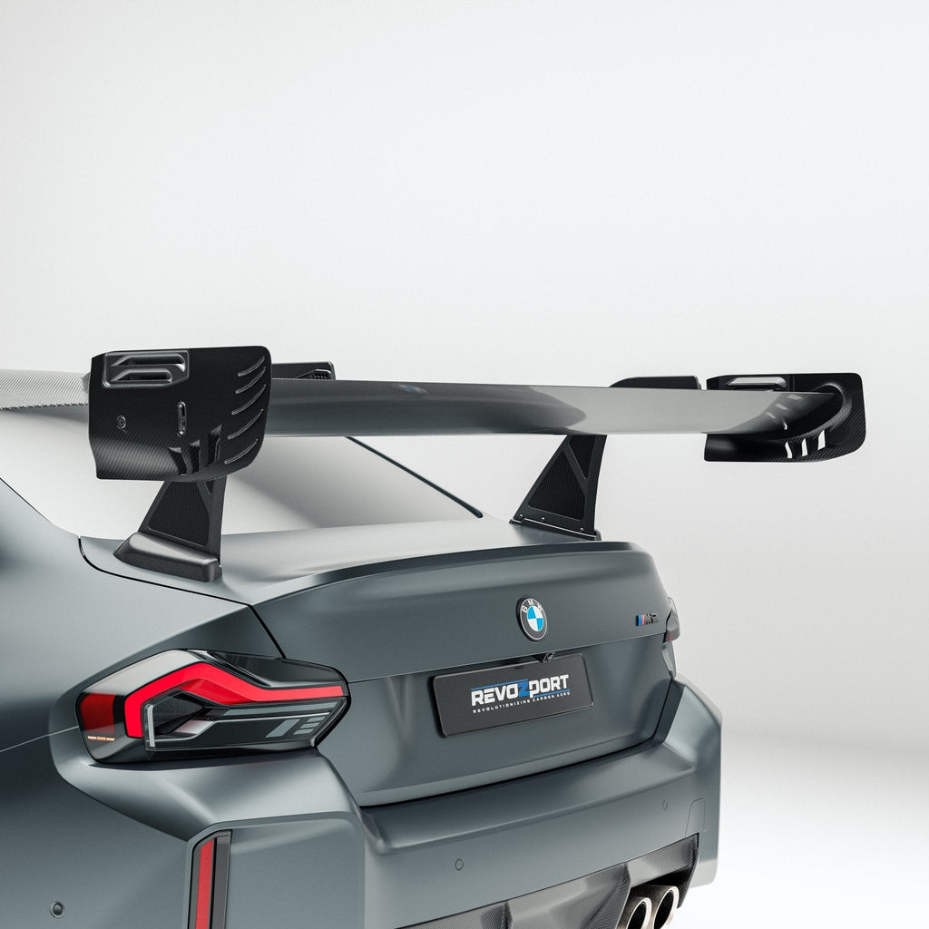 REVOZPORT - BMW M2 G87 CARBON FIBER REAR SPOILER WING ( AERO KIT )