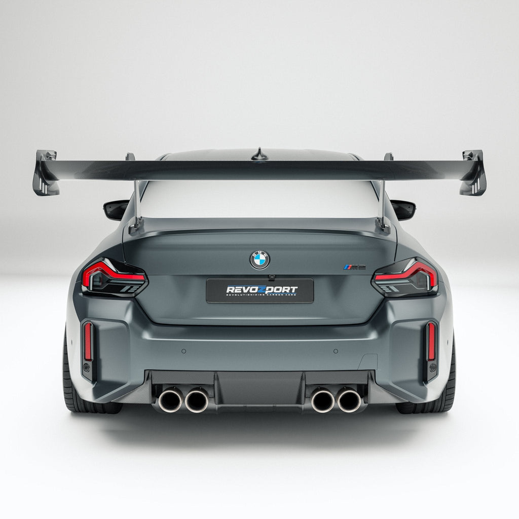 REVOZPORT - BMW M2 G87 CARBON FIBER REAR SPOILER WING ( AERO KIT )