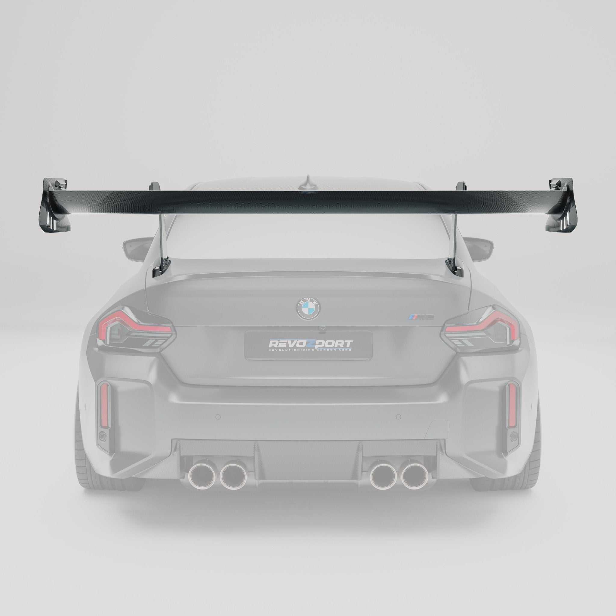 REVOZPORT - BMW M2 G87 CARBON FIBER REAR SPOILER WING ( AERO KIT )