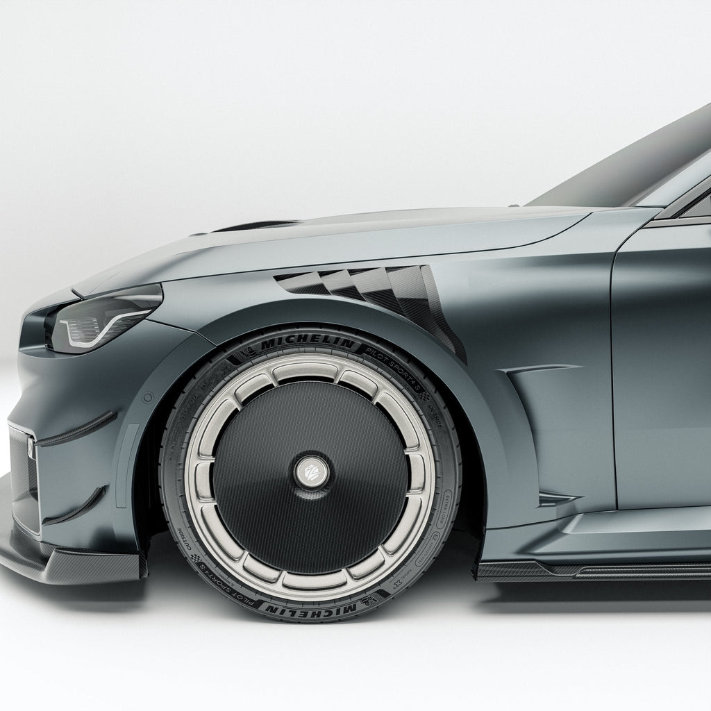 REVOZPORT - BMW M2 G87 CARBON FIBER SIDE FENDER WINGS ( AERO KIT )