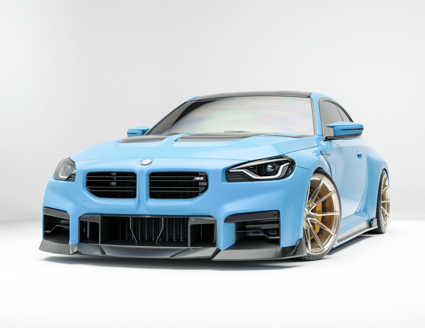 REVOZPORT - BMW M2 G87 CARBON FIBRE FRONT LIP