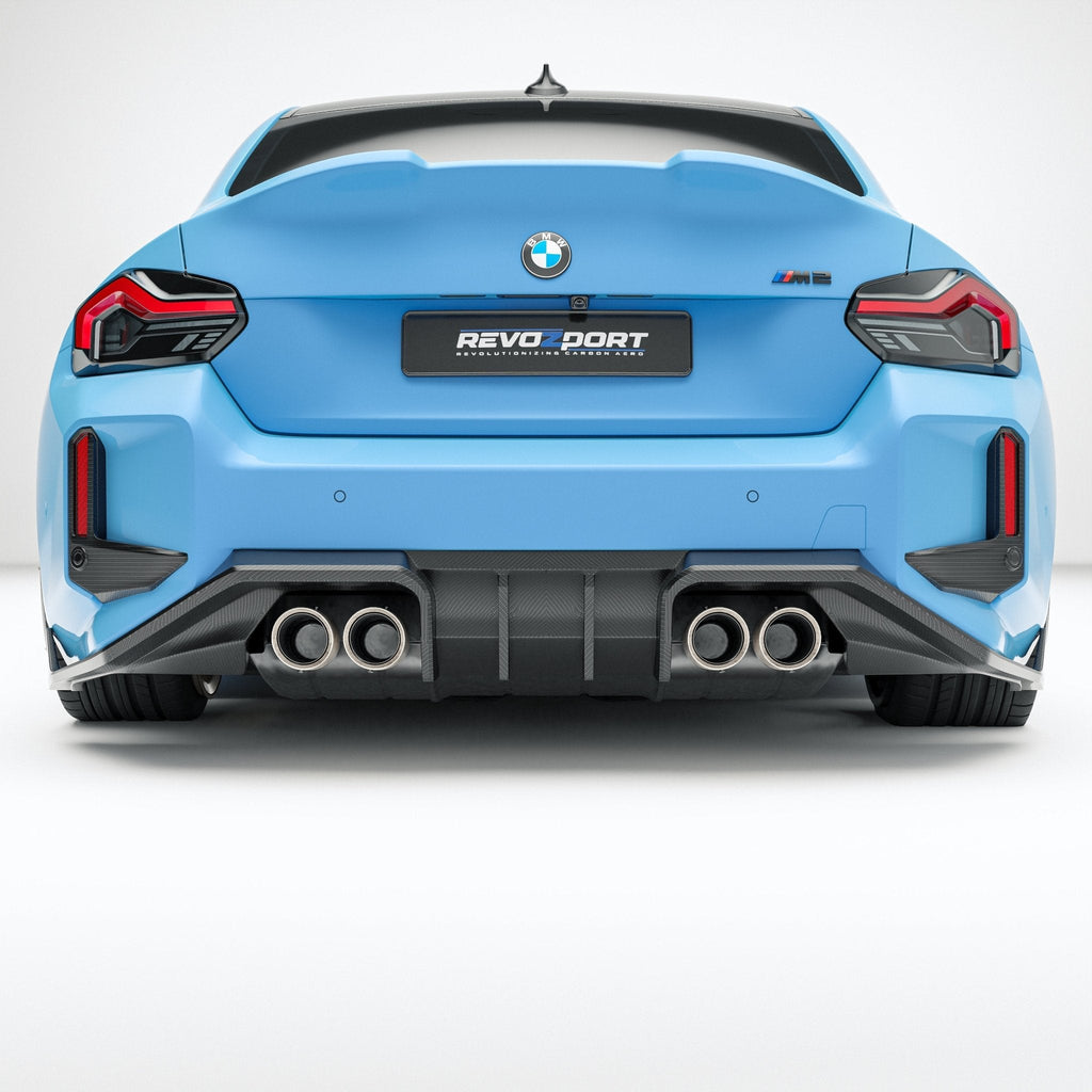 REVOZPORT - BMW M2 G87 CARBON FIBRE REAR DIFFUSER