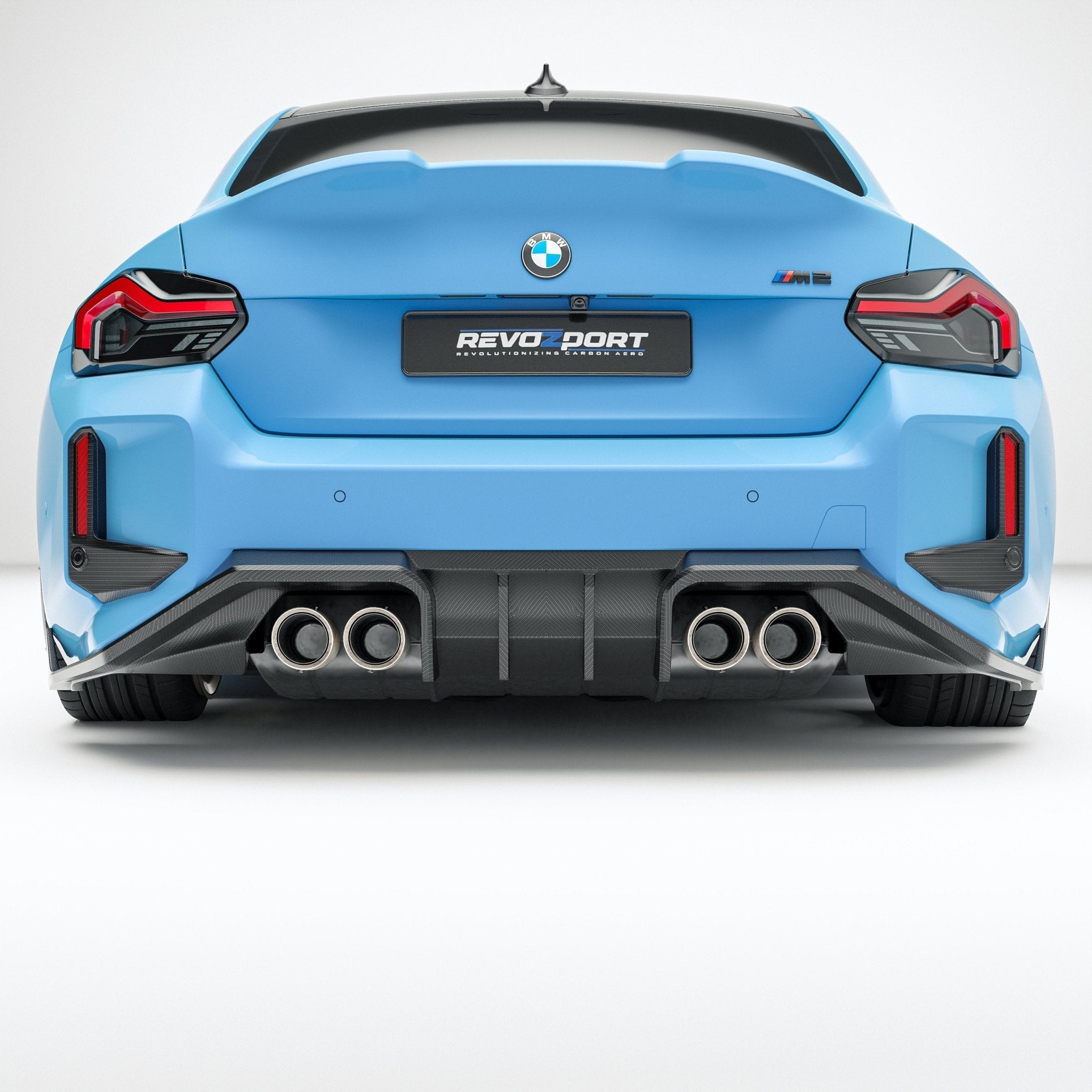 REVOZPORT - BMW M2 G87 CARBON FIBRE REAR DIFFUSER