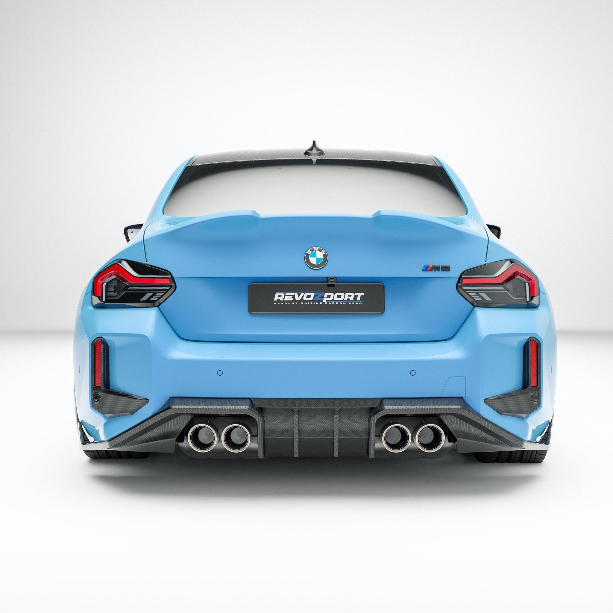 REVOZPORT - BMW M2 G87 CARBON FIBRE REAR DIFFUSER