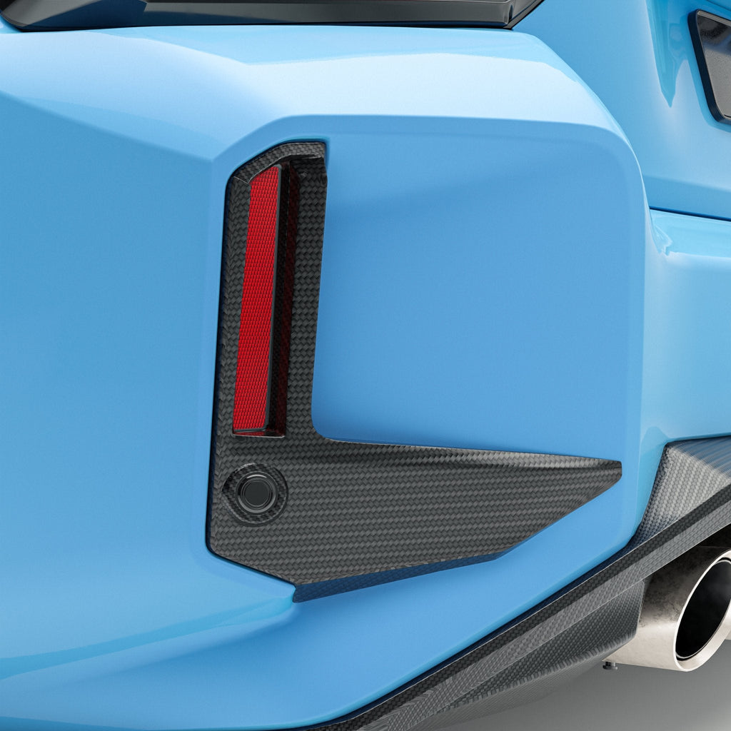 REVOZPORT - BMW M2 G87 CARBON FIBRE REAR CANARDS