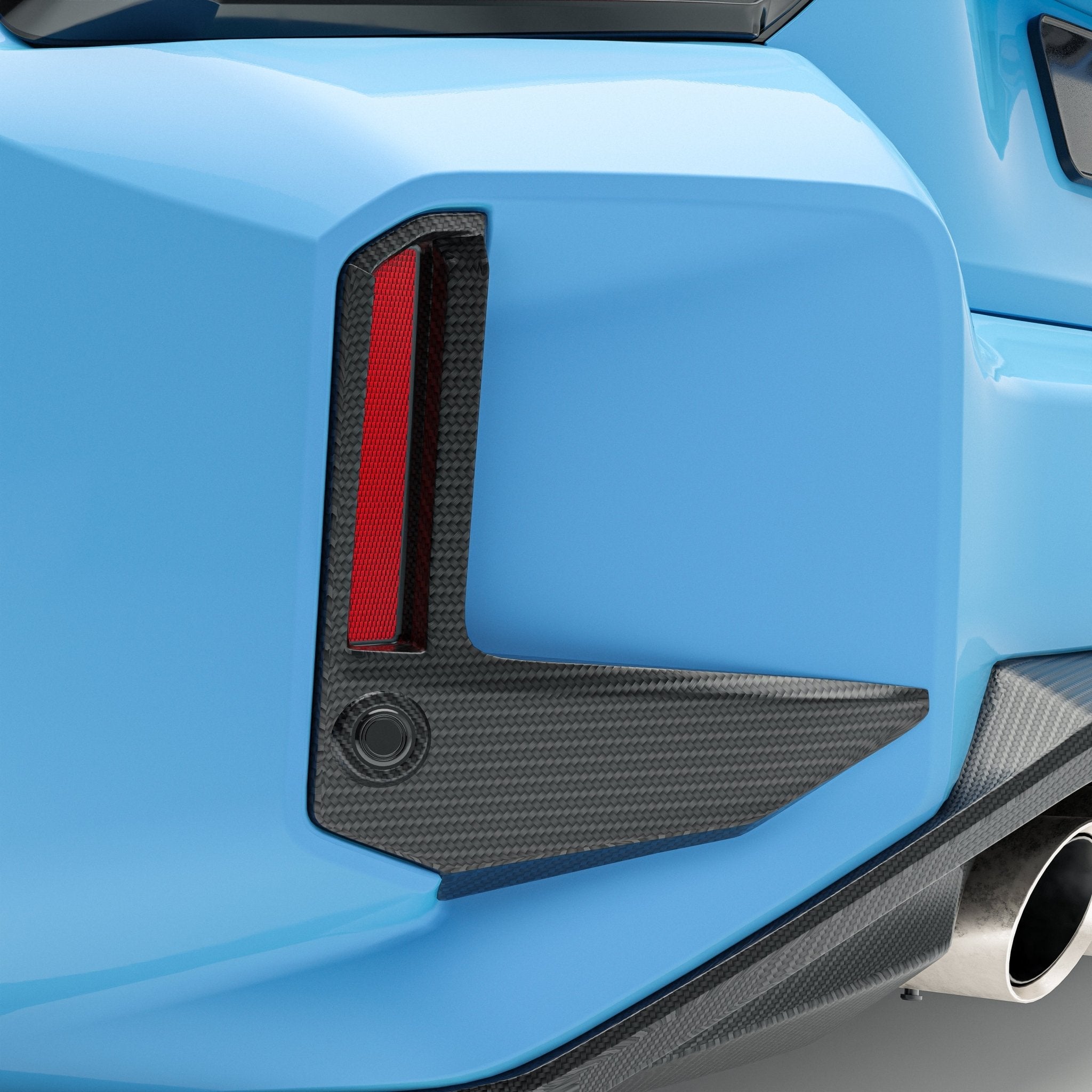 REVOZPORT - BMW M2 G87 CARBON FIBRE REAR CANARDS