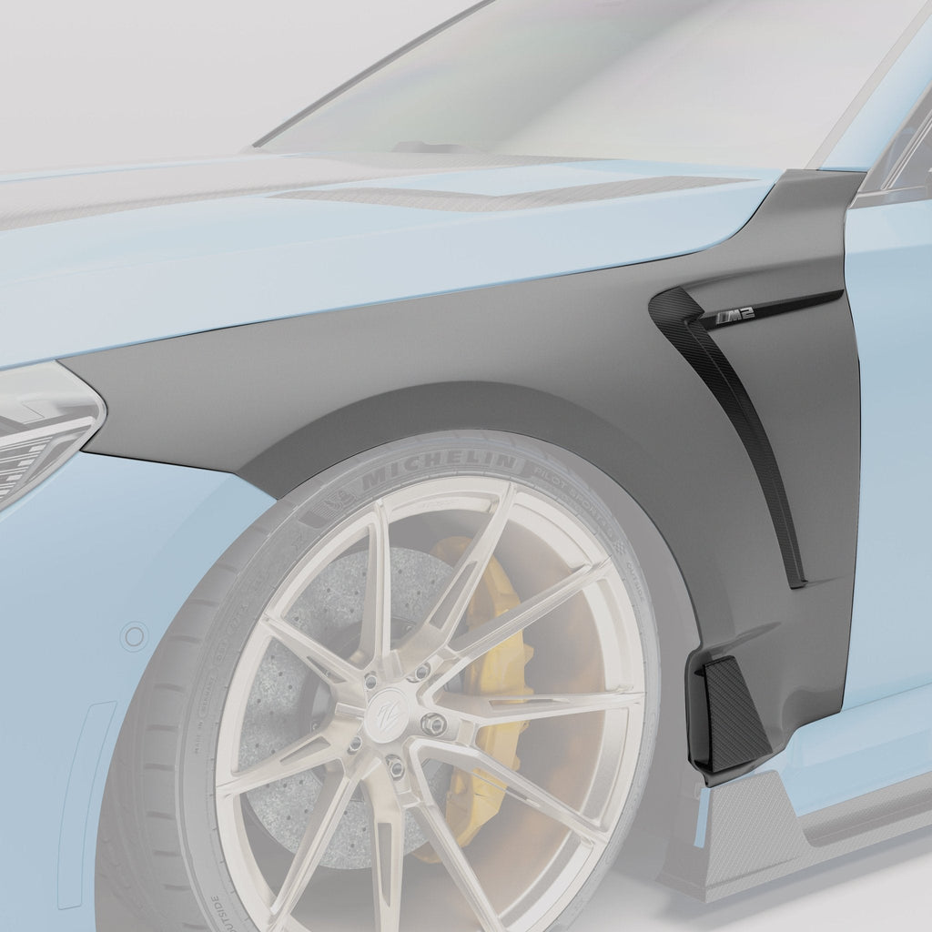 REVOZPORT - BMW M2 G87 CARBON FIBRE SIDE FENDERS / WINGS
