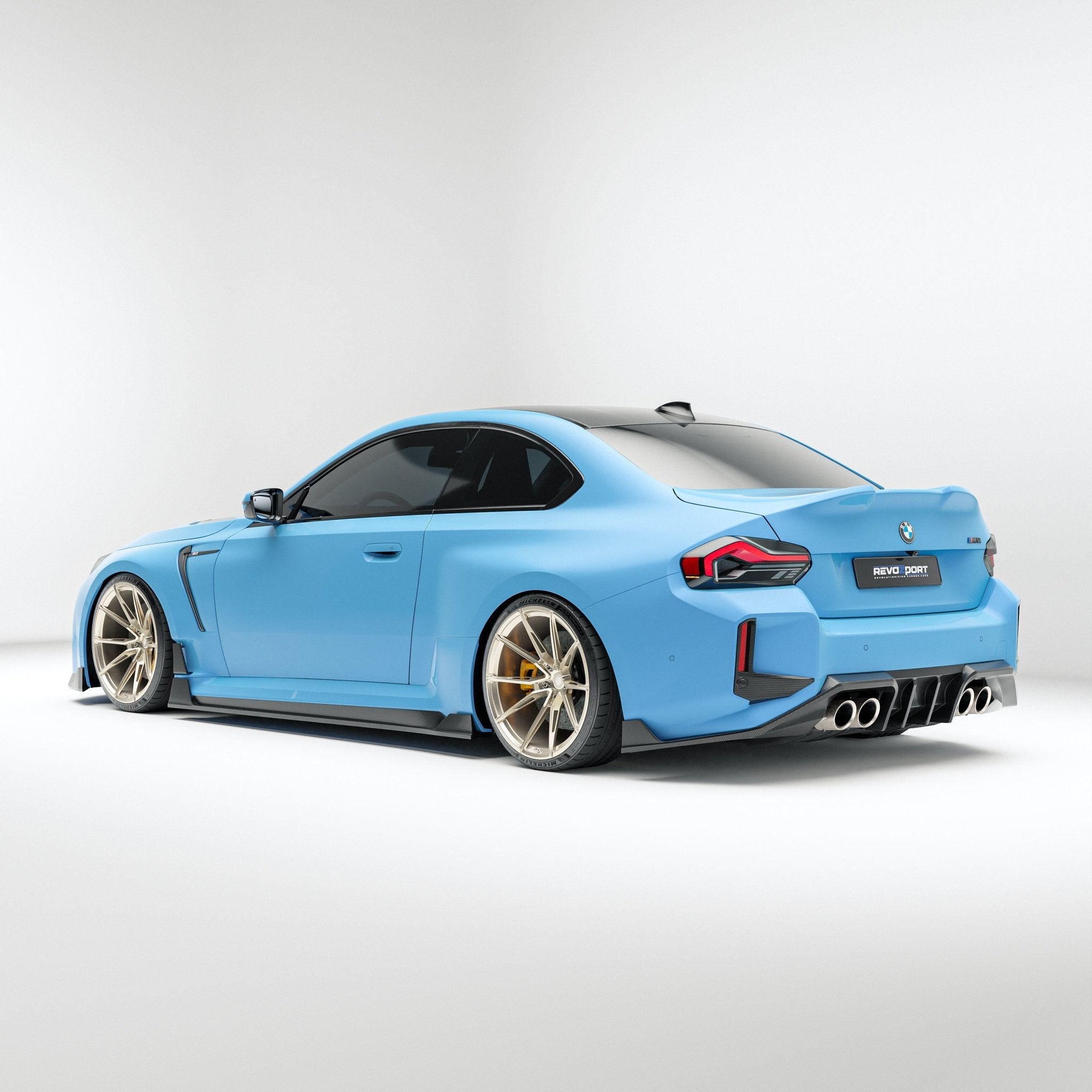 REVOZPORT - BMW M2 G87 CARBON FIBRE SIDE SKIRTS