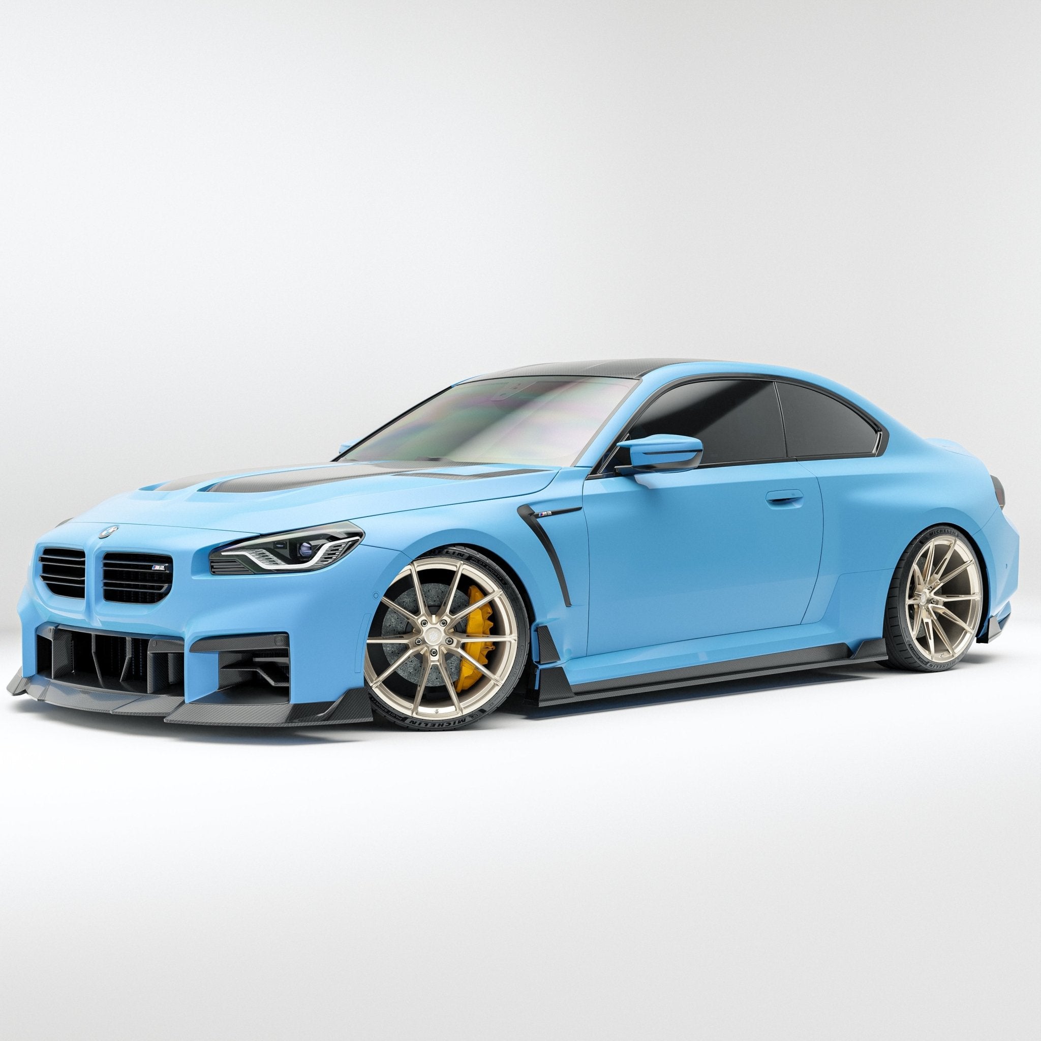 REVOZPORT - BMW M2 G87 CARBON FIBRE SIDE SKIRTS