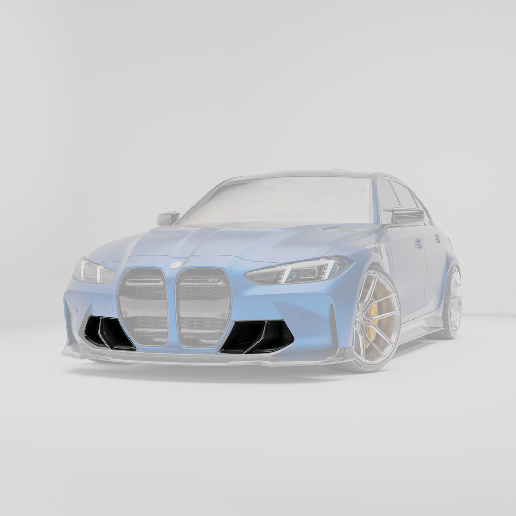 REVOZPORT - BMW M3 G80 DRY CARBON FIBER FRONT AIR VENTS