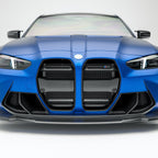 REVOZPORT - BMW M3 G80 DRY CARBON FIBER FRONT BUMPER TRIM