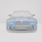 REVOZPORT - BMW M3 G80 DRY CARBON FIBER FRONT BUMPER TRIM
