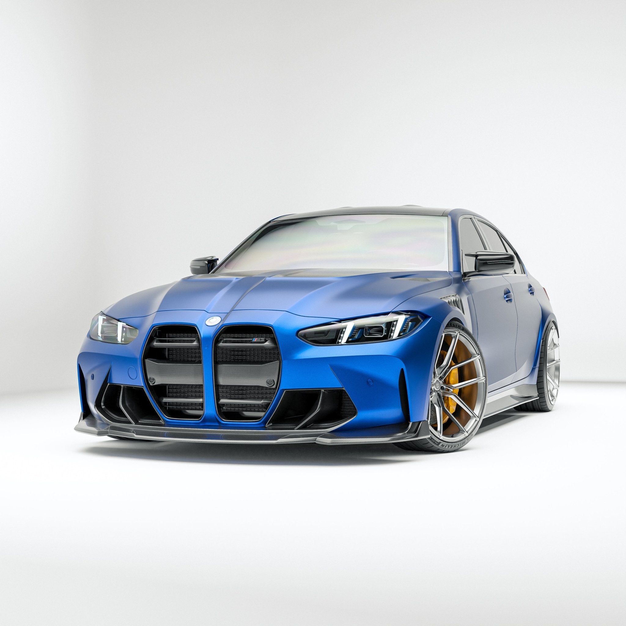 REVOZPORT - BMW M3 G80 DRY CARBON FIBER HOOD BONNET