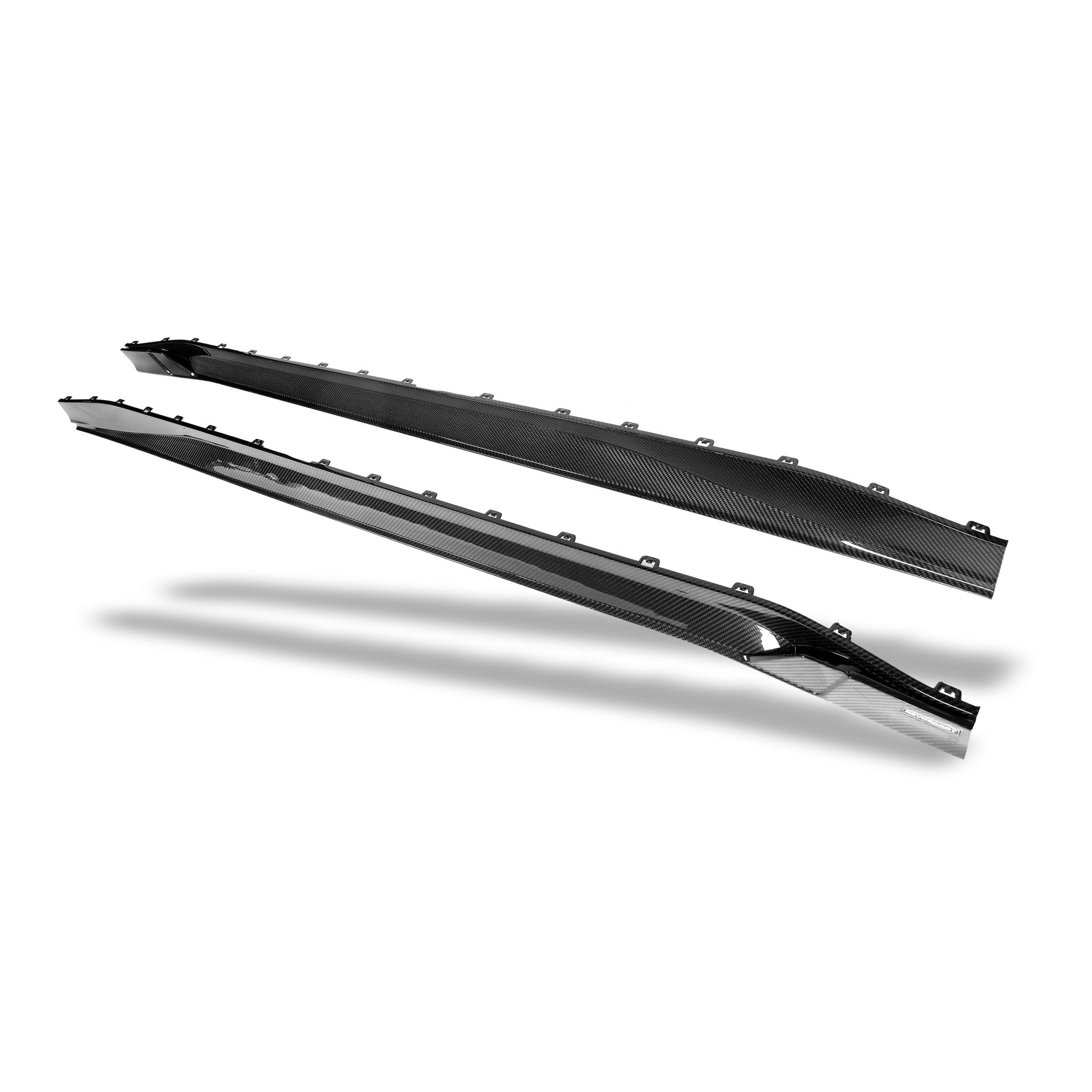 REVOZPORT - BMW M3 G80 DRY CARBON FIBER SIDE SKIRTS