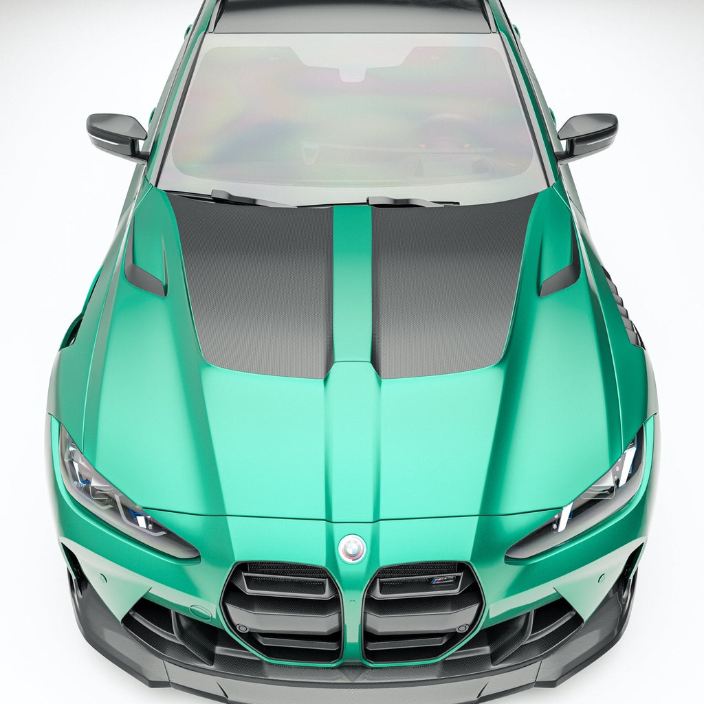 REVOZPORT - BMW M3 G81 CARBON FIBER FRONT HOOD BONNET
