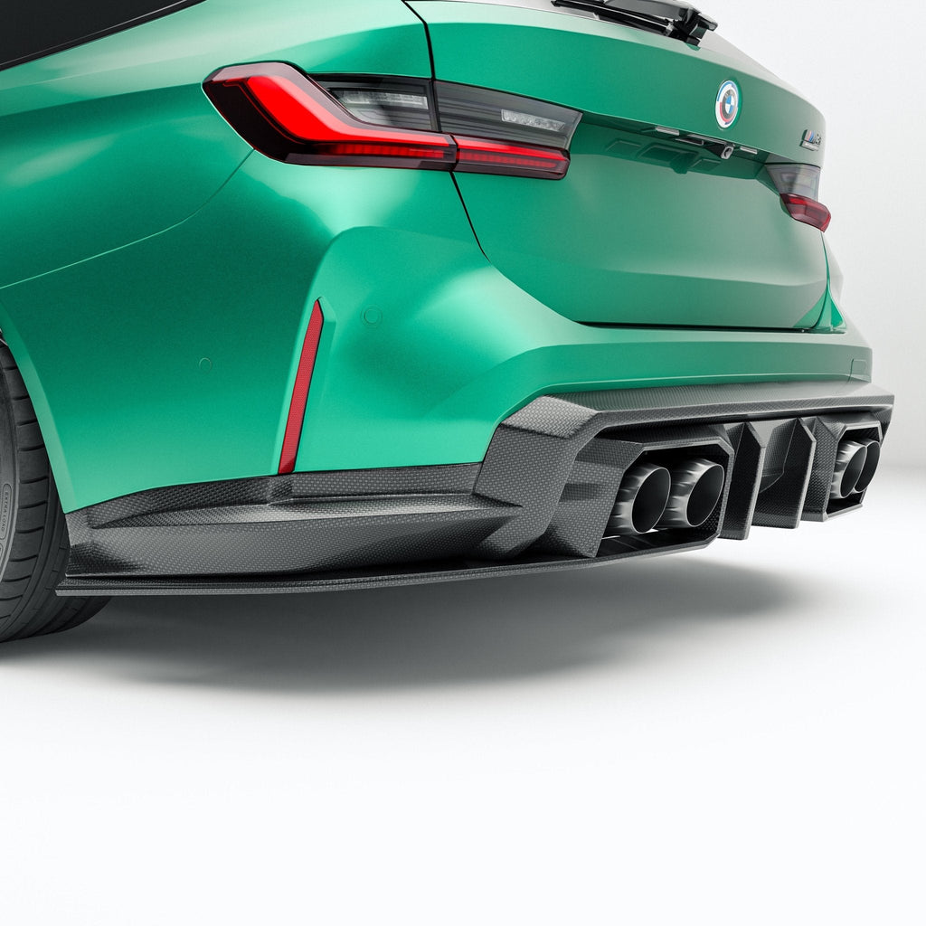 REVOZPORT - BMW M3 G81 CARBON FIBER REAR DIFFUSER