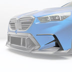 REVOZPORT - BMW M5 G90 DRY CARBON FIBER FRONT CANARDS