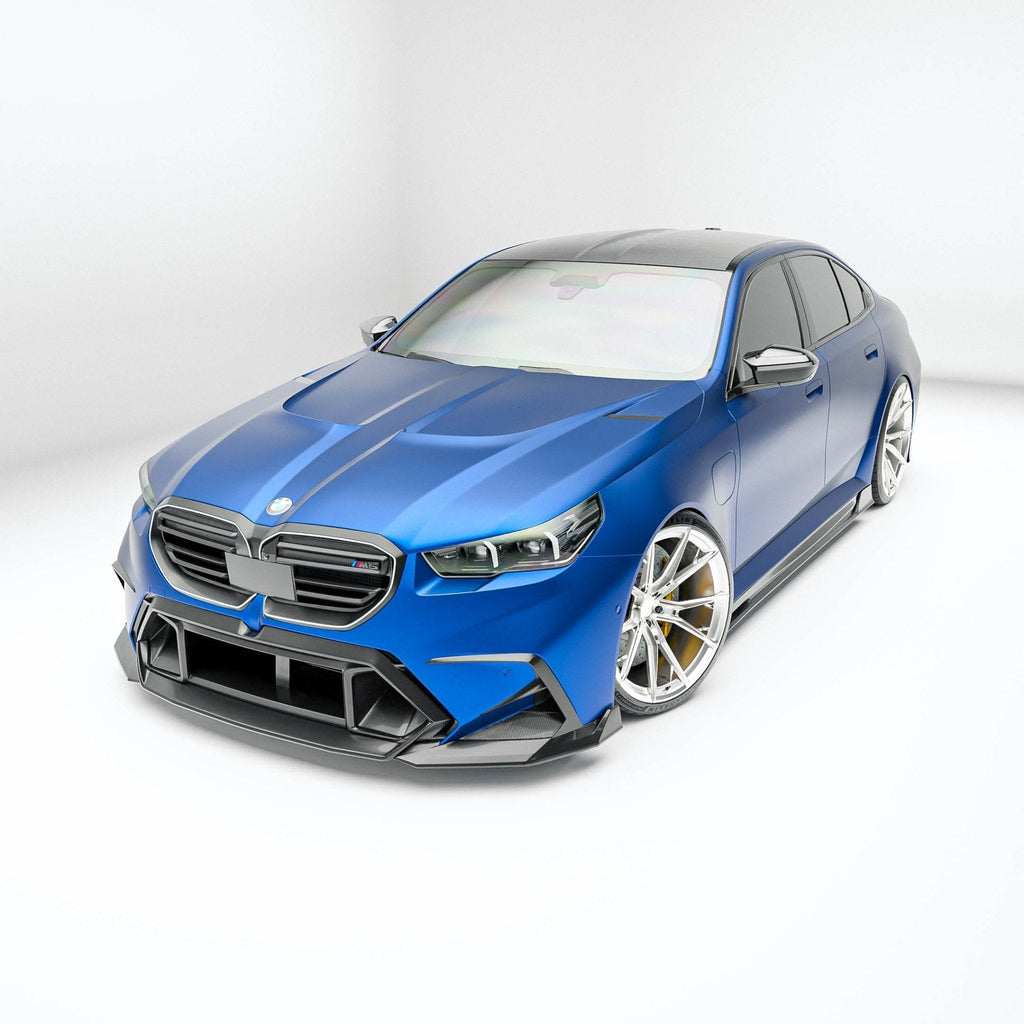 REVOZPORT - BMW M5 G90 DRY CARBON FIBER HOOD BONNET