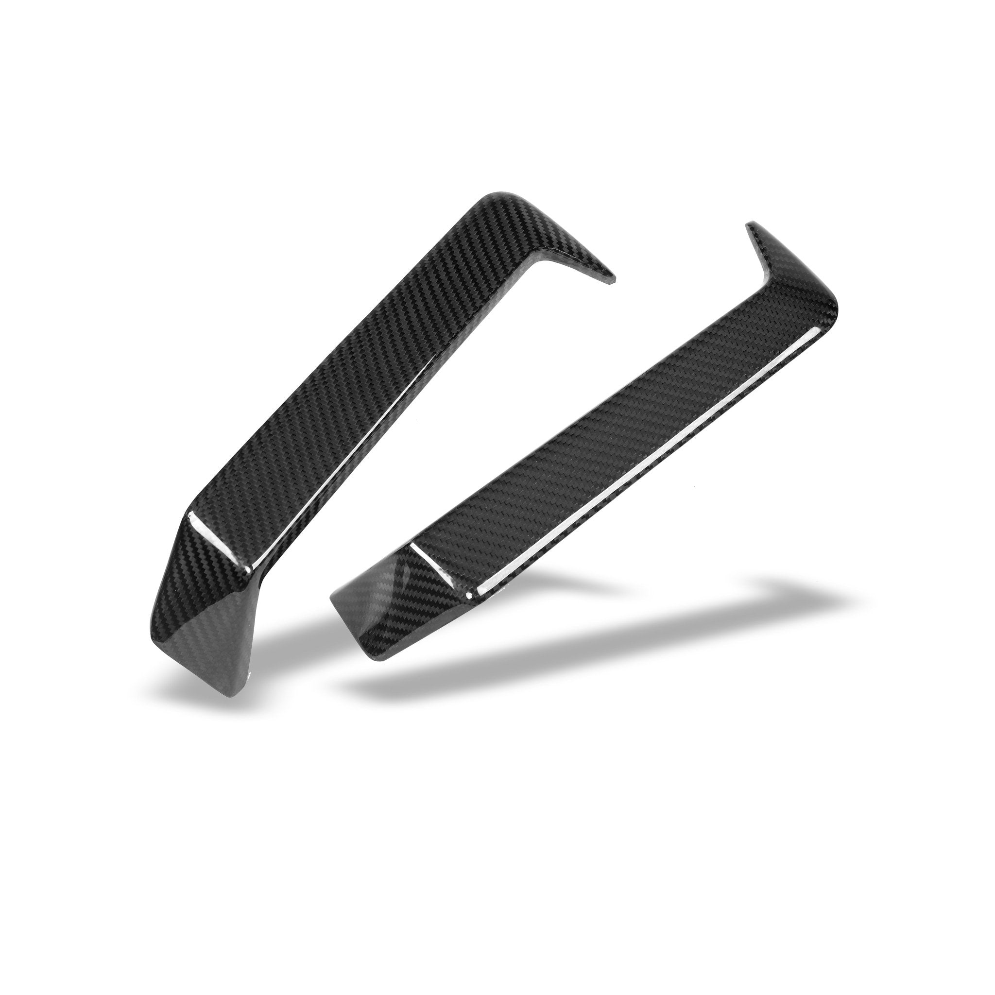 REVOZPORT - BMW M5 G90 DRY CARBON FIBER REAR CANARDS