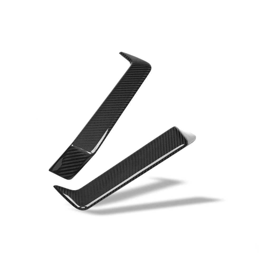REVOZPORT - BMW M5 G90 DRY CARBON FIBER REAR CANARDS