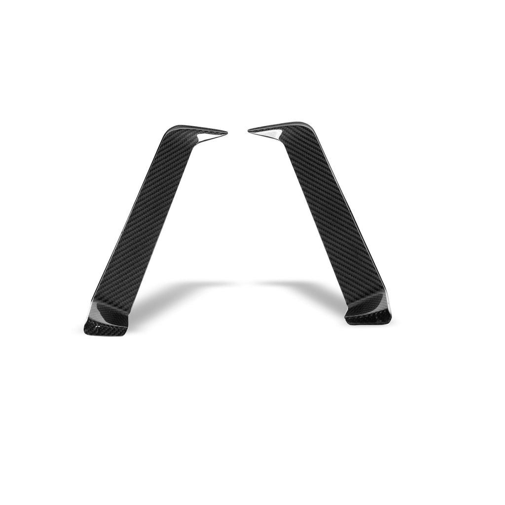 REVOZPORT - BMW M5 G90 DRY CARBON FIBER REAR CANARDS