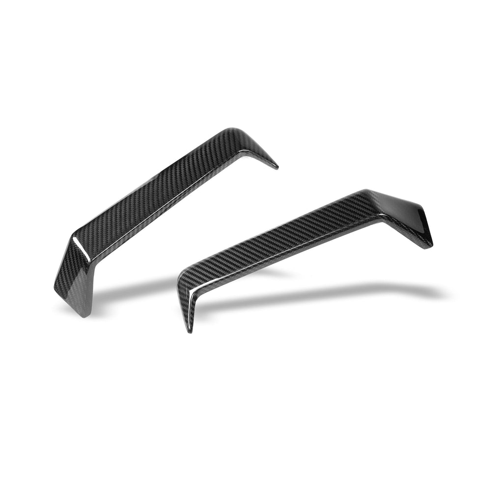 REVOZPORT - BMW M5 G90 DRY CARBON FIBER REAR CANARDS