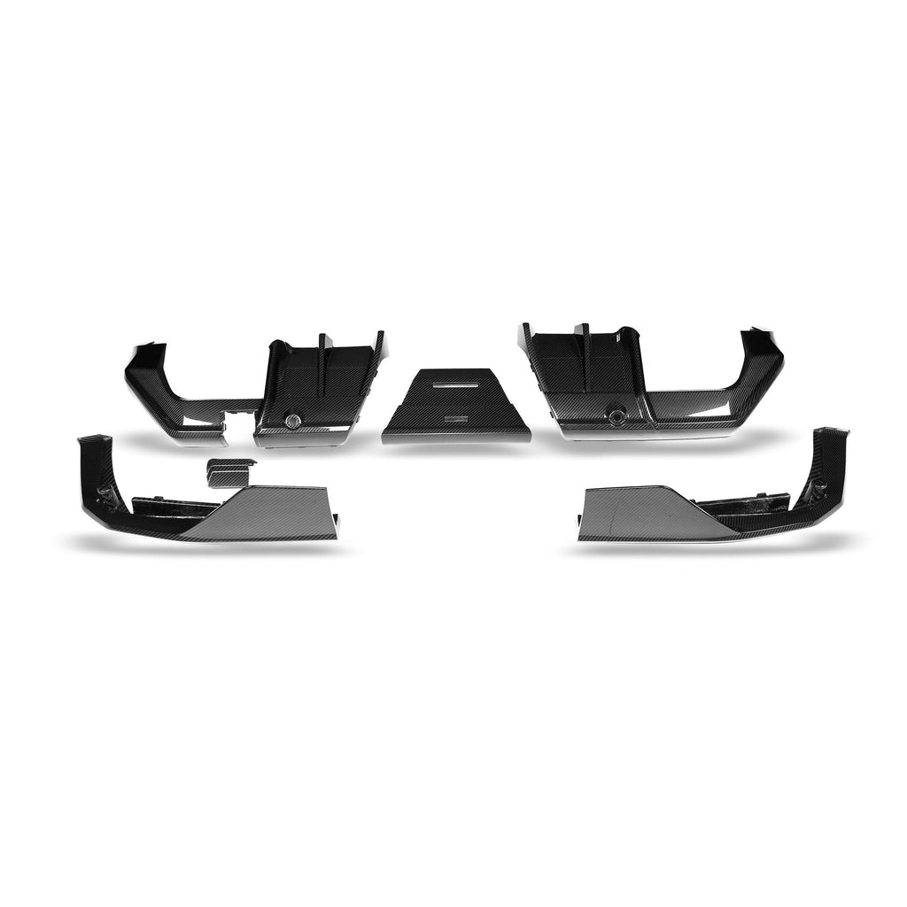 REVOZPORT - BMW M5 G90 DRY CARBON FIBER REAR DIFFUSER