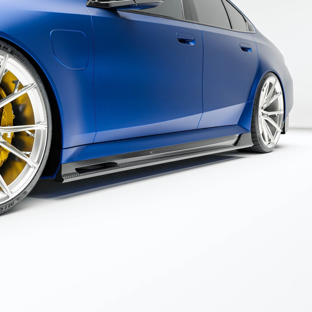 REVOZPORT - BMW M5 G90 DRY CARBON FIBER SIDE SKIRTS