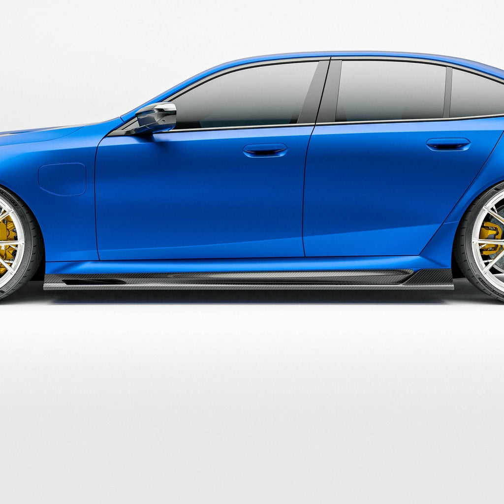 REVOZPORT - BMW M5 G90 DRY CARBON FIBER SIDE SKIRTS