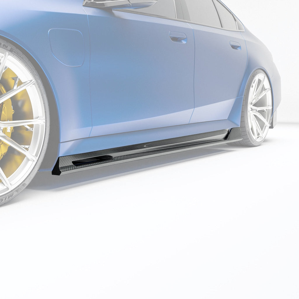 REVOZPORT - BMW M5 G90 DRY CARBON FIBER SIDE SKIRTS