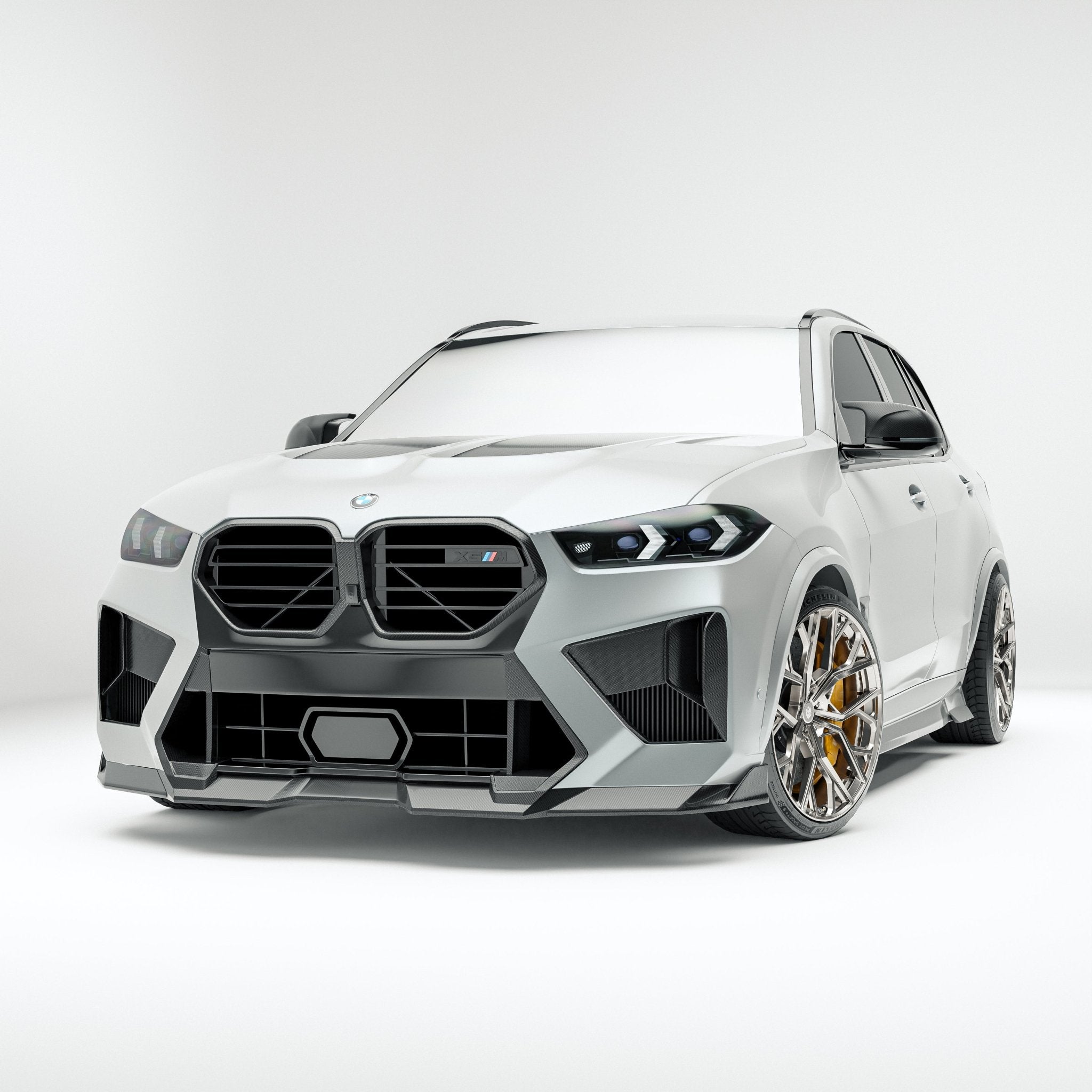 REVOZPORT - BMW X5M F95 LCI CARBON FIBER FRONT LIP