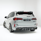 REVOZPORT - BMW X5M F95 LCI CARBON FIBER REAR DIFFUSER