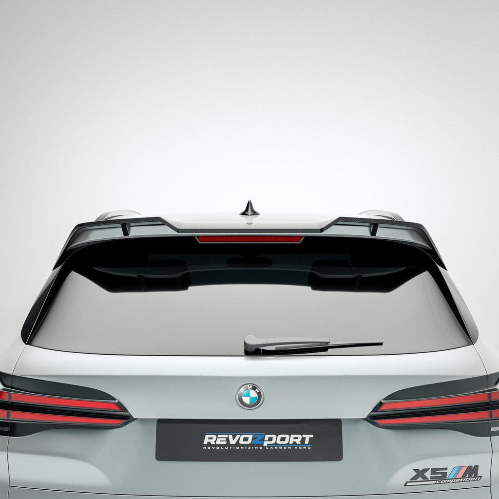 REVOZPORT - BMW X5M F95 LCI CARBON FIBER ROOF SPOILER