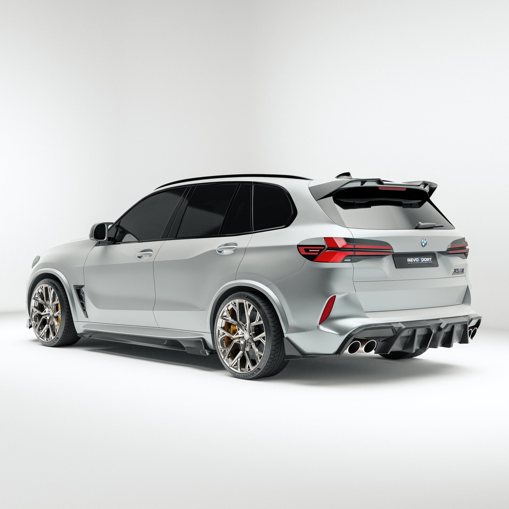 REVOZPORT - BMW X5M F95 LCI CARBON FIBER ROOF SPOILER