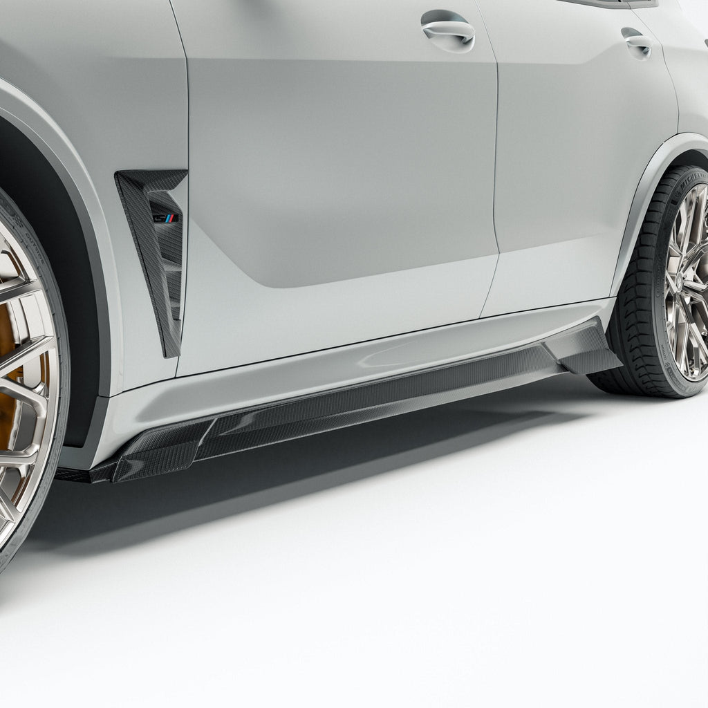 REVOZPORT - BMW X5M F95 LCI CARBON FIBER SIDE SKIRTS