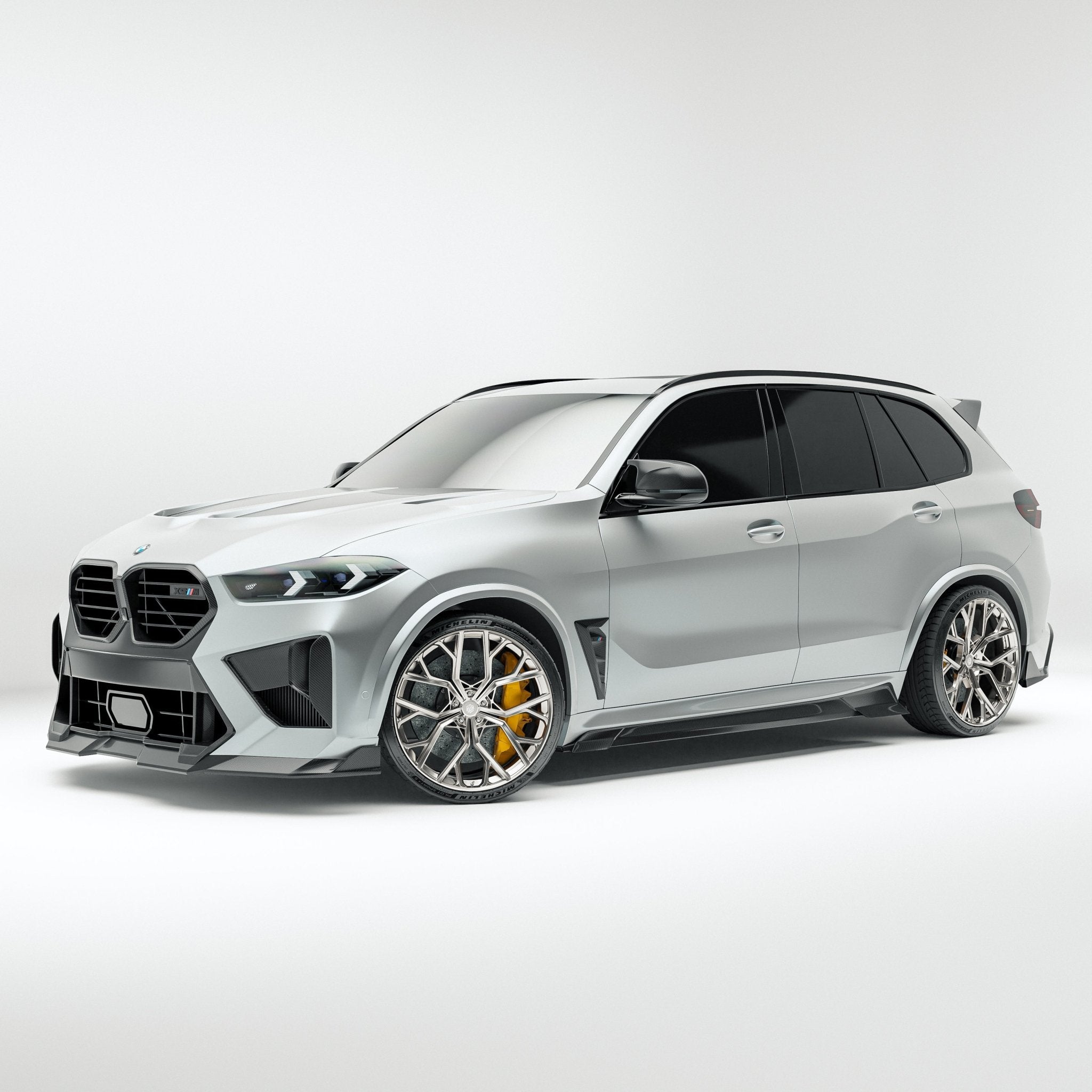 REVOZPORT - BMW X5M F95 LCI CARBON FIBER SIDE SKIRTS